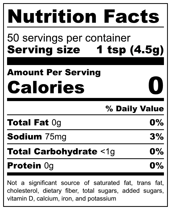 FIGS: Case (9 bottles) - Fig, Bergamot & Calabrian Chilies (MED)