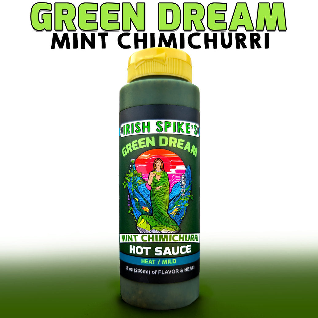 MNT: Case (9 bottles) GREEN DREAM - Mint Chimichurri (Mild)