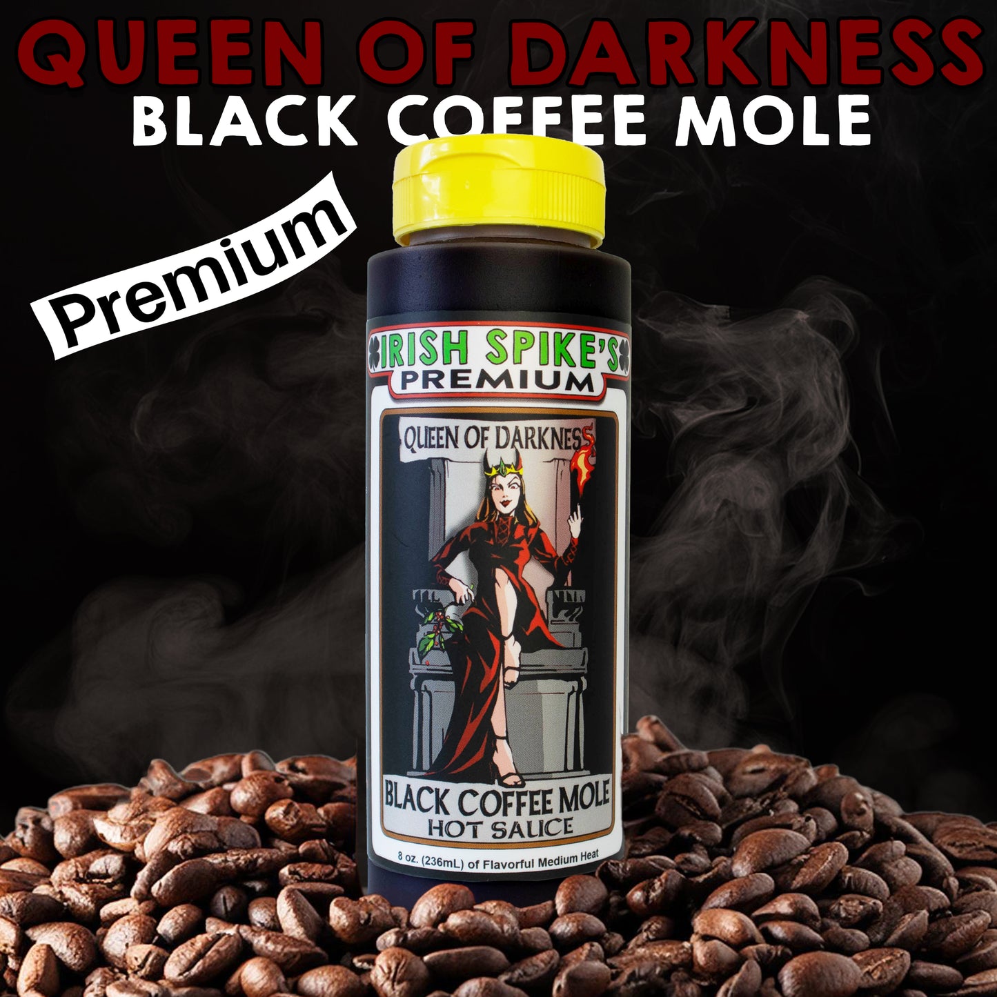 MOL: Case (9 bottles) - QUEEN OF DARKNESS - Black Coffee Mole (med)