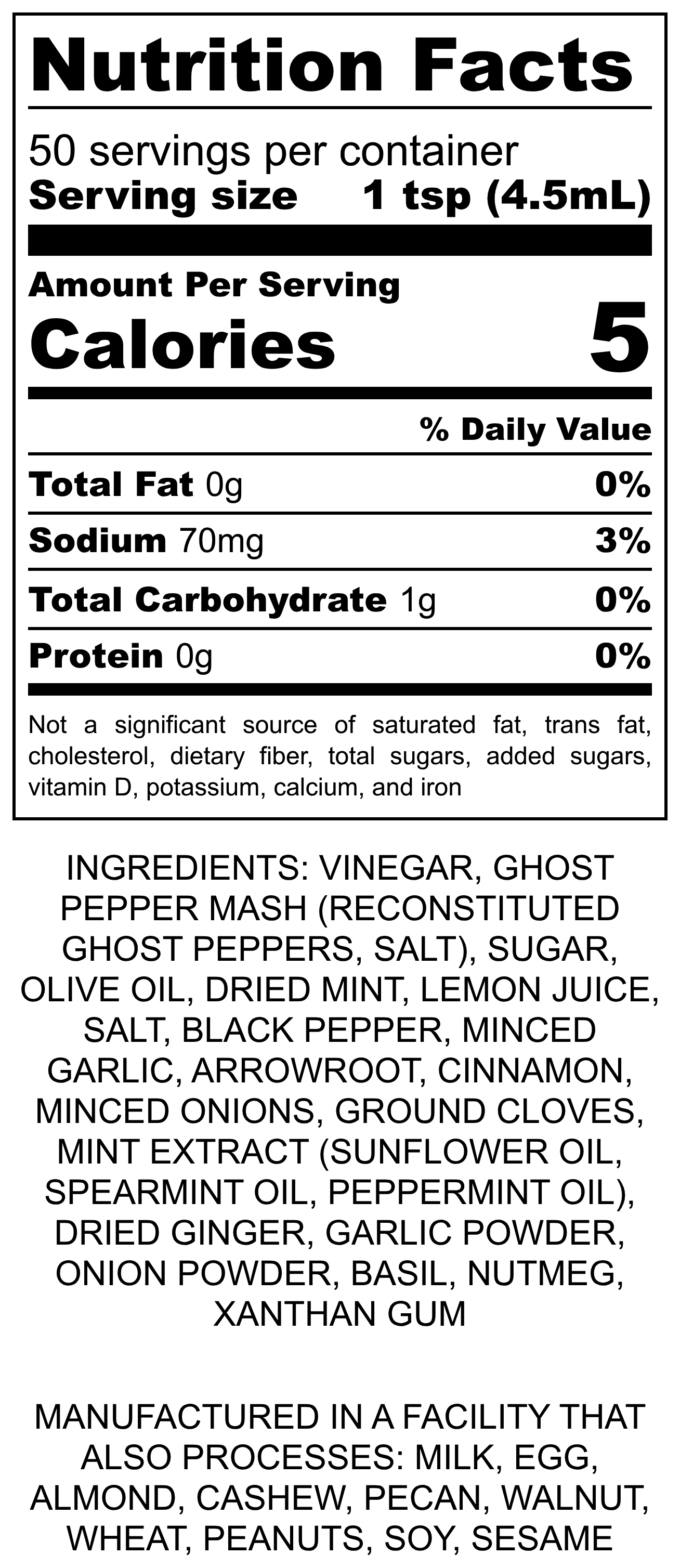 NAU: Case (9 bottles) - Ugly Sweater: Ugly - Ghost Pepper & Mint (HOT)