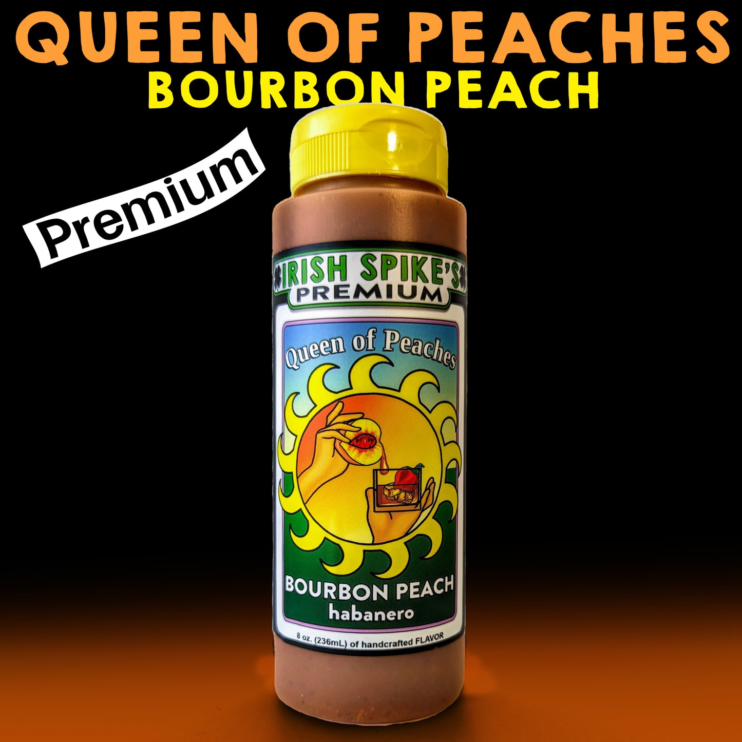 PCH: Case (9 bottles) - QUEEN OF PEACHES - Bourrbon Peach (med)