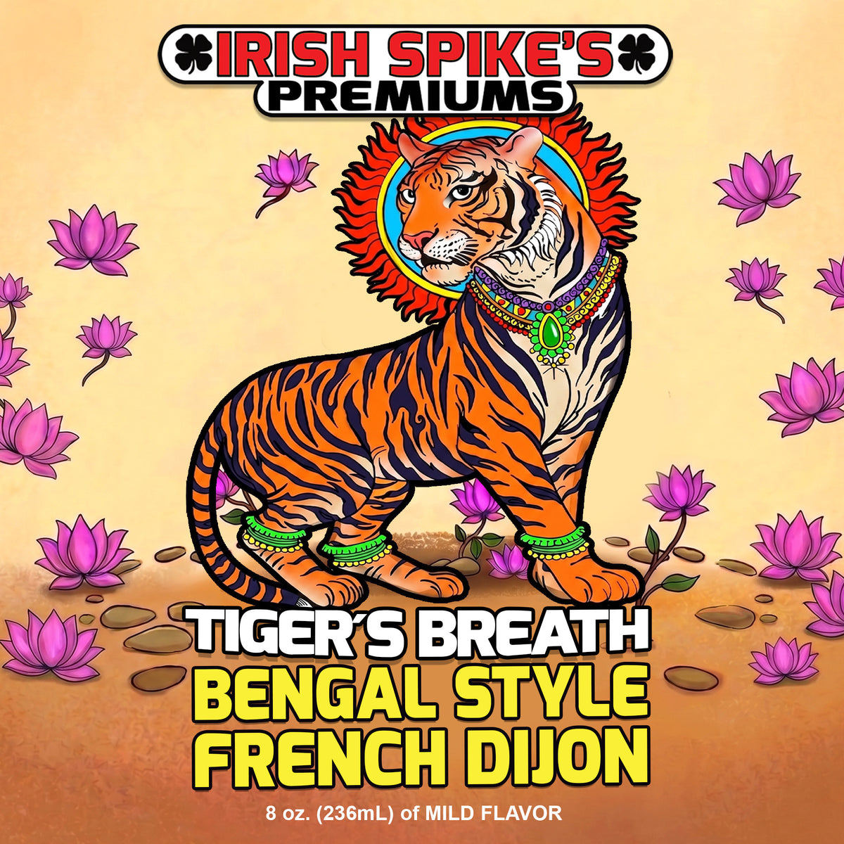 TIGR: Case (9 bottles) - Tiger's Breath - Bengal Style French Dijon (Mild)