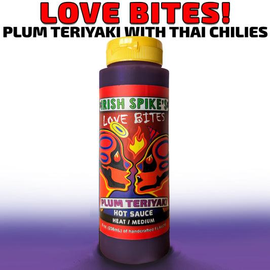 TKY: Case (9 bottles) LOVE BITES! - Plum Teriyaki with Thai Chilies (med)