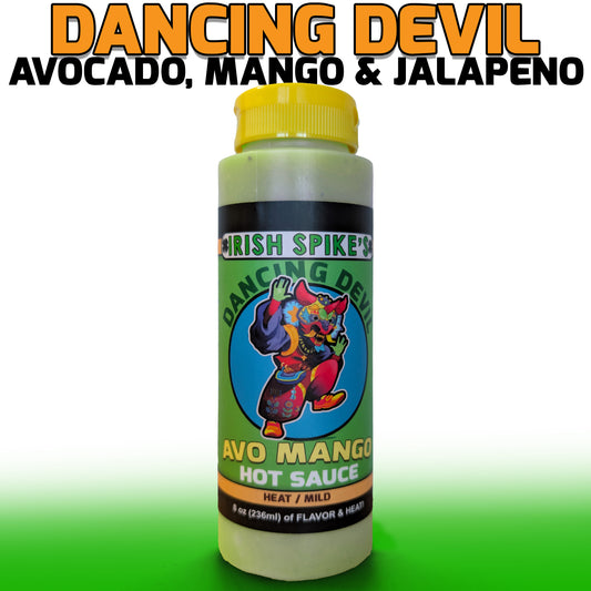 AVO: Case (9 bottles) Dancing Devil - Avocado Mango (Mild)