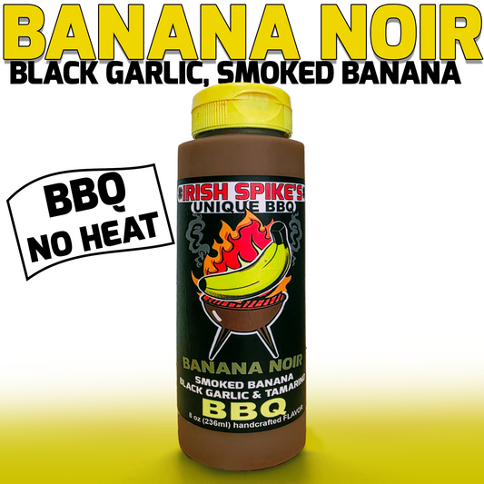 BBBQ: Case (9 bottles) - Banana Noir BBQ - Black Garlic & Smoked Banana (No Heat)