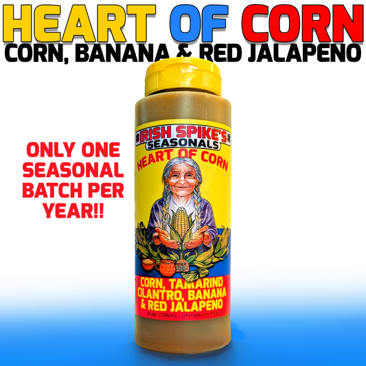 CRN: Case (9 bottles) - Heart Of Corn - Corn, Banana & Red Jalapeno (MED)