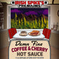 DAMN: Case (9 bottles) -DAMN FINE - Coffee & Cherry Hot Sauce (med-hot)