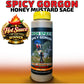GOR: Case (9 bottles) SPICY GORGON - Honey Mustard Sage (med)