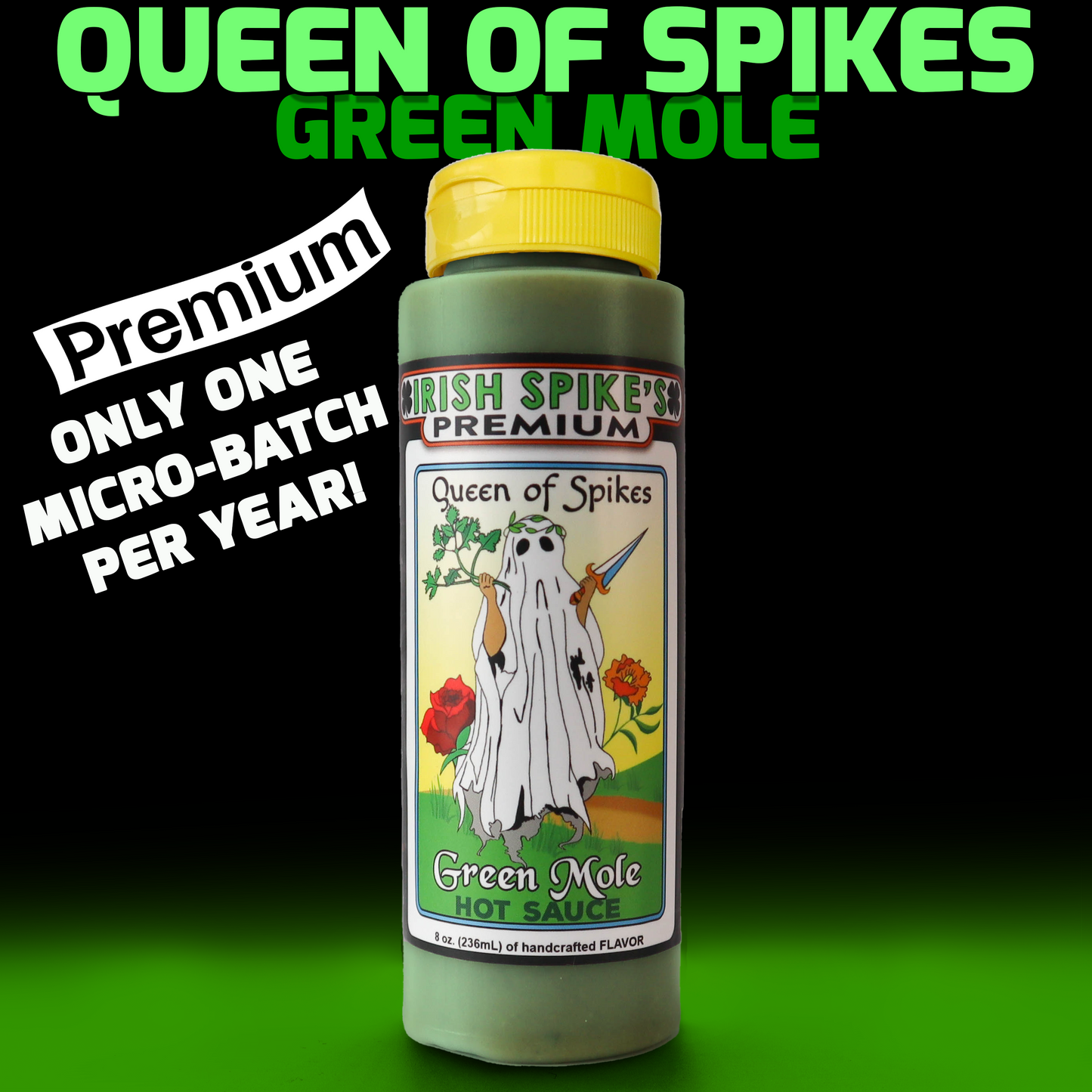 GRM - Case (9 bottles) - Queen of Spike's - Green Mole (Med)