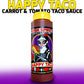 HAPT: Case (9 bottles) - HAPPY TACO- Tomato & Carrot Taco Sauce (med)