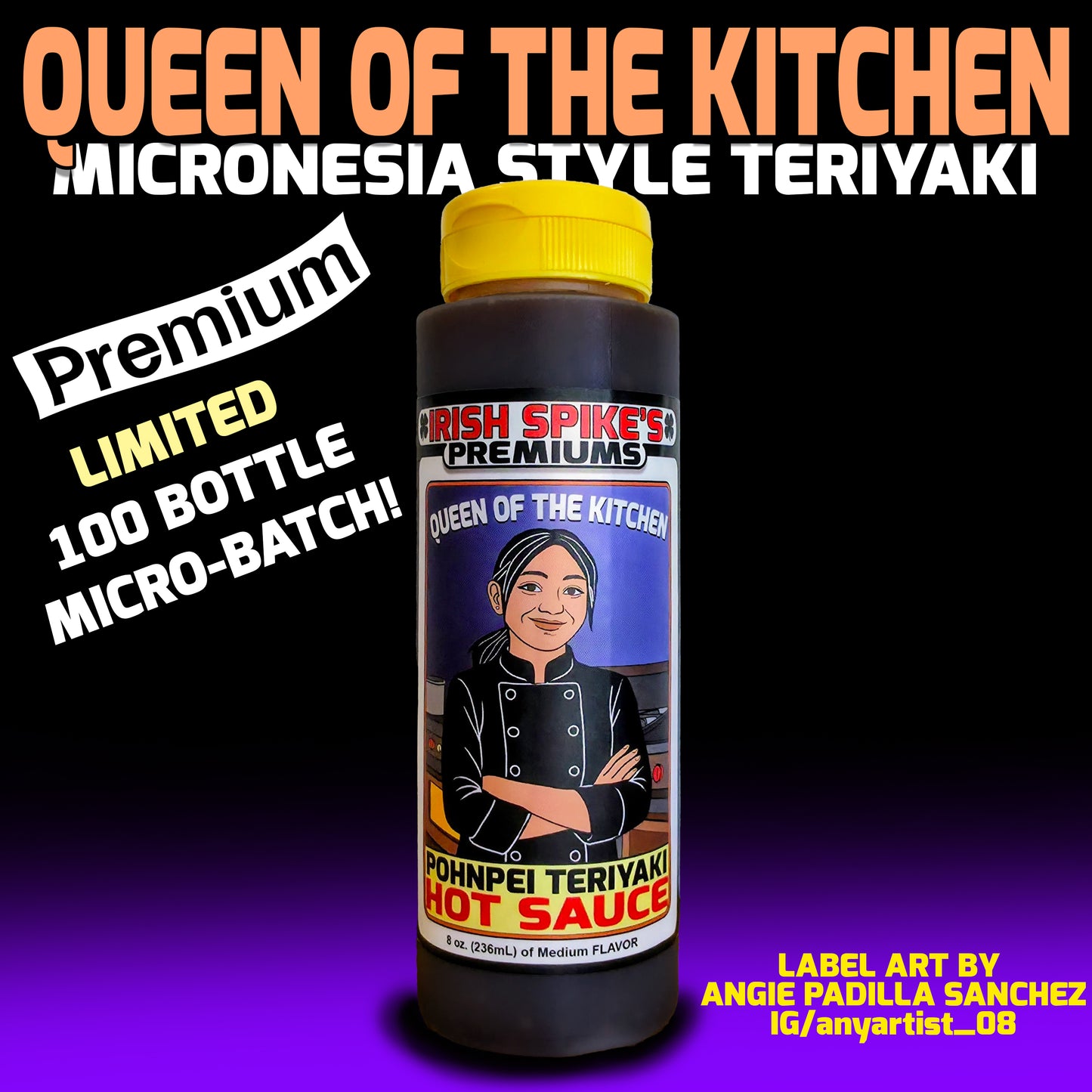 LIAS: Case (9 bottles) - QUEEN OF THE KITCHEN - Myer Lemon Teriyaki