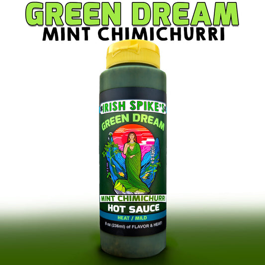 MNT: Case (9 bottles) GREEN DREAM - Mint Chimichurri (Mild)