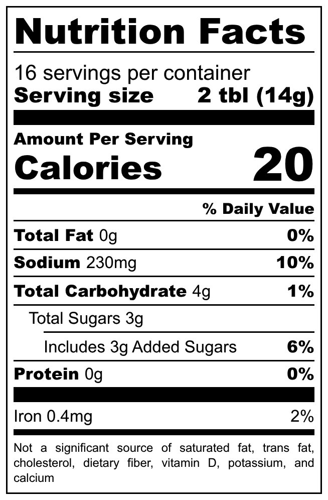 NOBQ: Case (9 bottles) - Black Noir BBQ - Black Garlic & Coffee (No Heat)