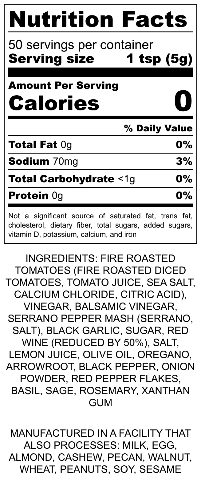 QPZ: Case (9 bottles) - Queen of Pizzas - Black Garlic, Calabrian Chili & Reduced Balsamic (Mild)