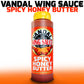 VWNG: Case (9 bottles) - Vandal Wing Sauce - Zesty Wing Masterpiece (MED)