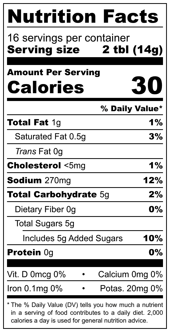 VWNG: Case (9 bottles) - Vandal Wing Sauce - Zesty Wing Masterpiece (MED)