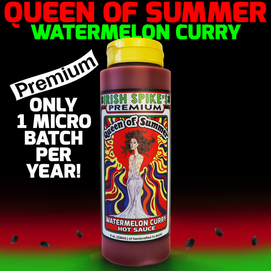 WAT: Case (9 bottles) - Queen of Summer - Watermelon Curry (Med-Hot)